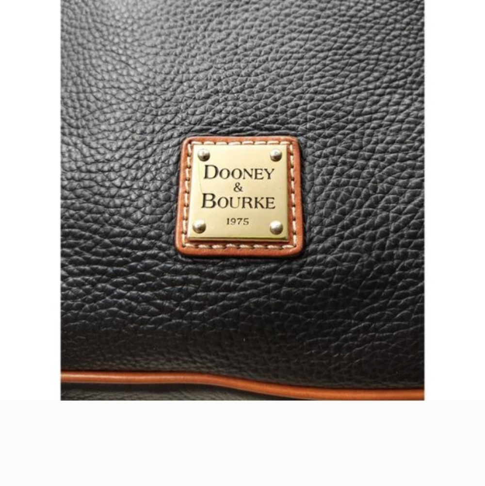 Dooney & Bourke Pebbled Leather Hobo Shoulder Bag - Picture 7 of 7